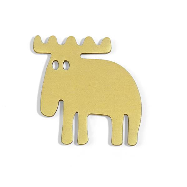 FFML0584 MOZ ML0584 Magnet Älg gull Moz